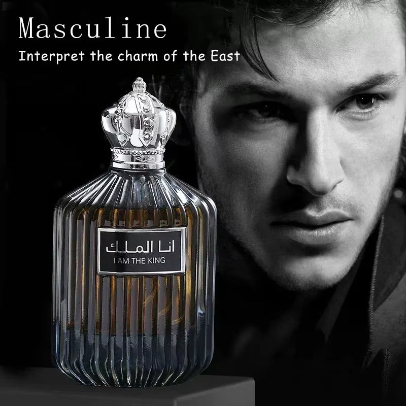 100Ml High Quality Original Mens Perfume Dubai Prince Cologne Long Lasting Perfume Light Fragrance Fresh Desert Fragrance Arabia