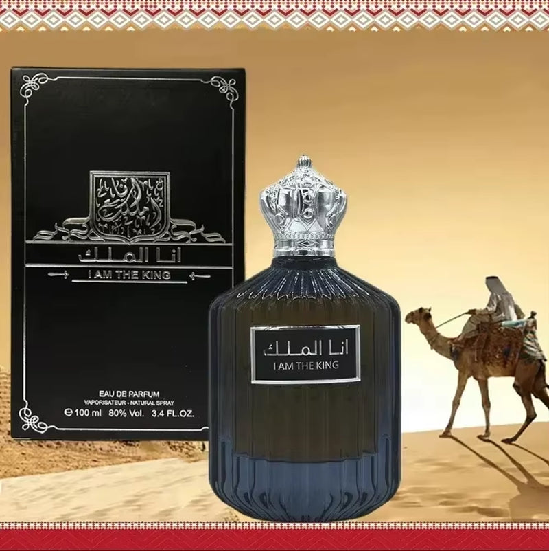100Ml High Quality Original Mens Perfume Dubai Prince Cologne Long Lasting Perfume Light Fragrance Fresh Desert Fragrance Arabia
