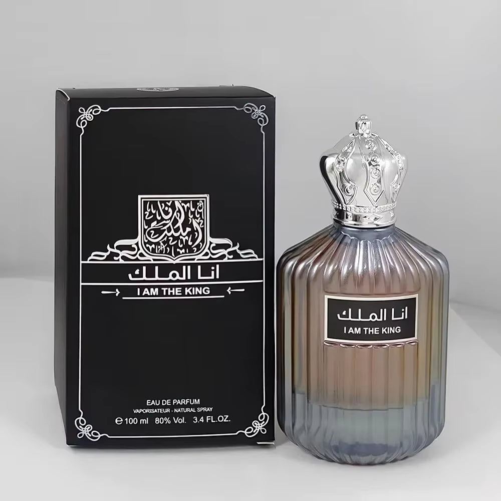 100Ml High Quality Original Mens Perfume Dubai Prince Cologne Long Lasting Perfume Light Fragrance Fresh Desert Fragrance Arabia