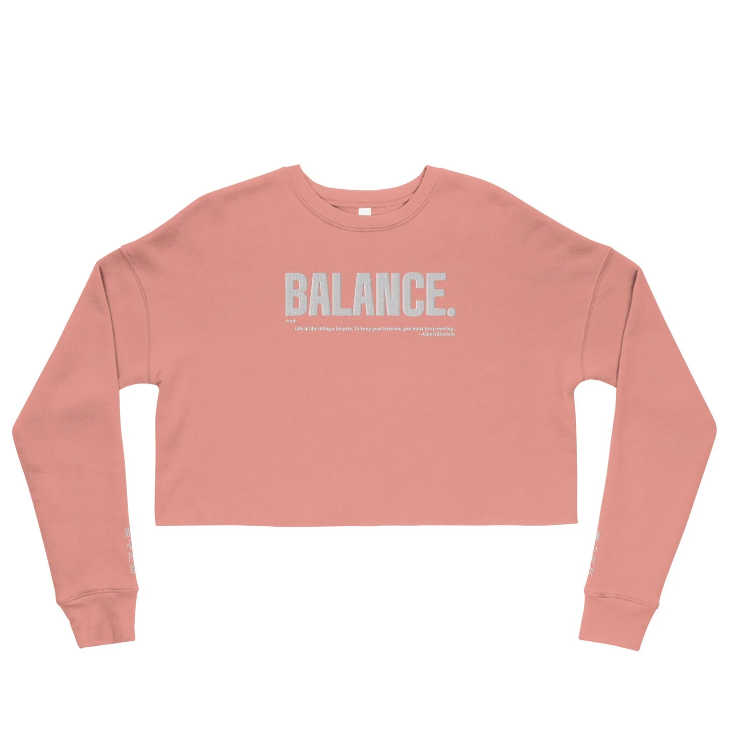 Balance. Cropped Sweatshirt