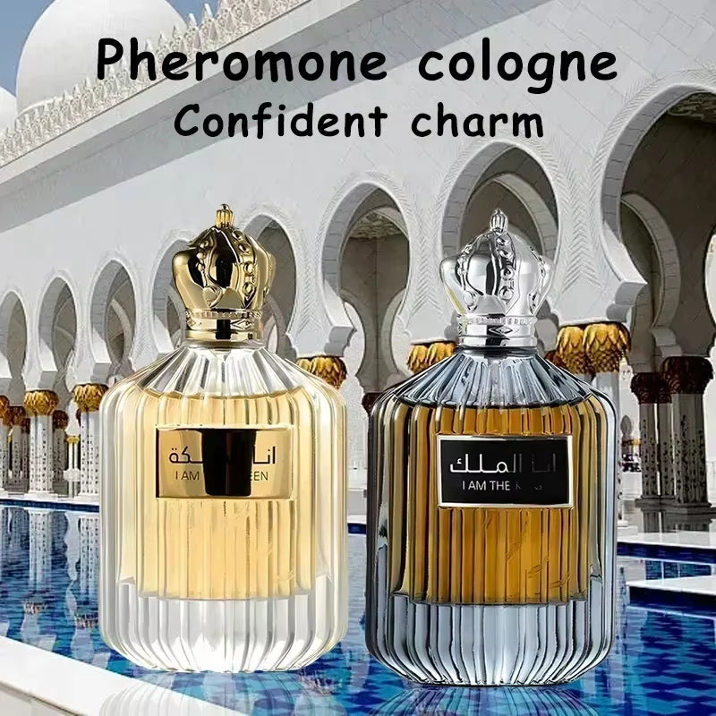 100Ml High Quality Original Mens Perfume Dubai Prince Cologne Long Lasting Perfume Light Fragrance Fresh Desert Fragrance Arabia