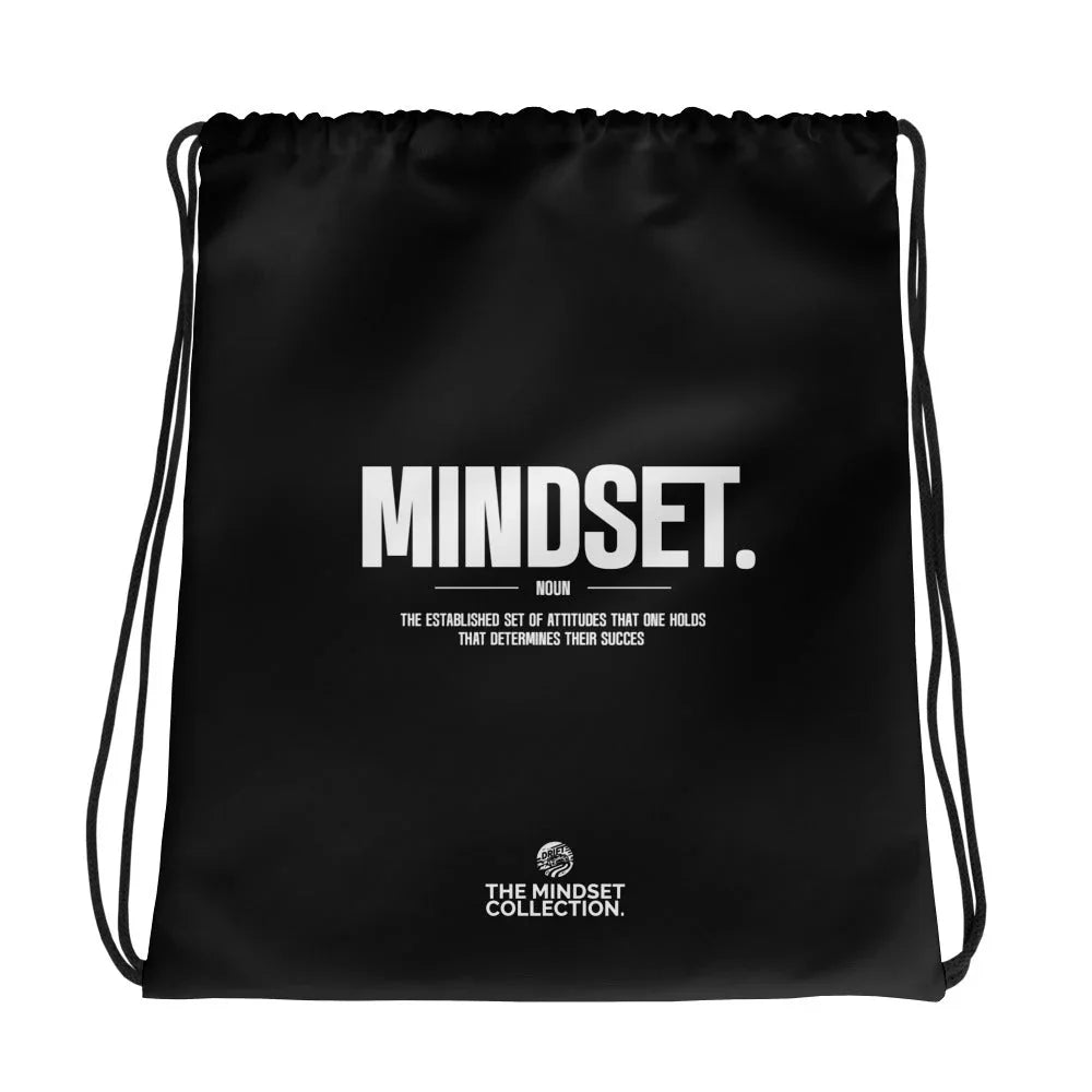 MINDSET. Drawstring bag