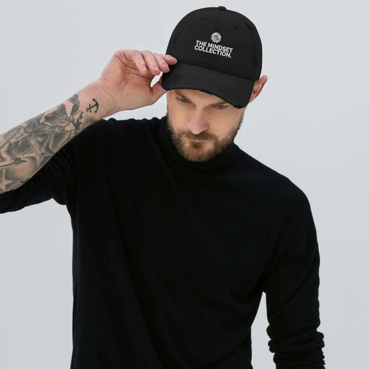 "THE MINDSET COLLECTION. Black Cap - DRIFT."