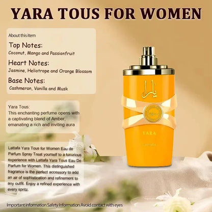 100ML Perfume Has a Long-Lasting Fragrance Fresh Light Unique Casual Date Gift Moi Tous Asad Aromatic Scent for Men Women